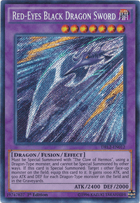 Red-Eyes Black Dragon Sword [DRL2-EN012] Secret Rare - POKÉ JEUX