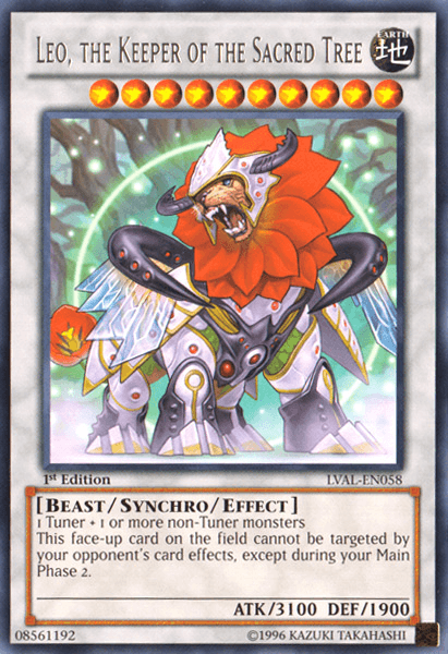 Leo, the Keeper of the Sacred Tree [LVAL-EN058] Rare - POKÉ JEUX