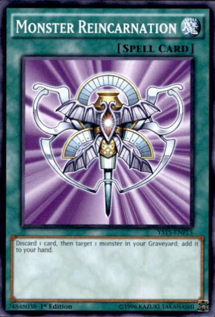 Monster Reincarnation [YS15-ENF15] Common - POKÉ JEUX