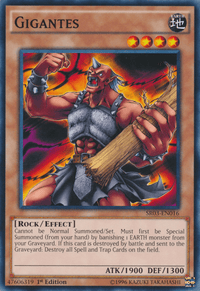 Gigantes [SR03-EN016] Common - POKÉ JEUX