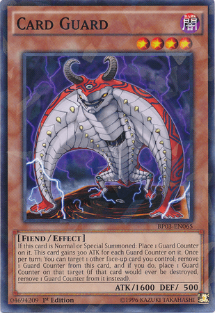 Card Guard [BP03-EN065] Shatterfoil Rare - POKÉ JEUX
