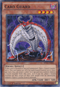 Card Guard [BP03-EN065] Shatterfoil Rare - POKÉ JEUX