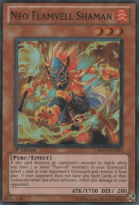 Neo Flamvell Shaman [HA04-EN033] Super Rare - POKÉ JEUX