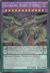 Supreme King Z-ARC [MACR-EN039] Secret Rare - POKÉ JEUX