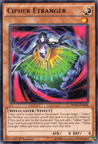 Cipher Etranger [DPDG-EN038] Rare - POKÉ JEUX