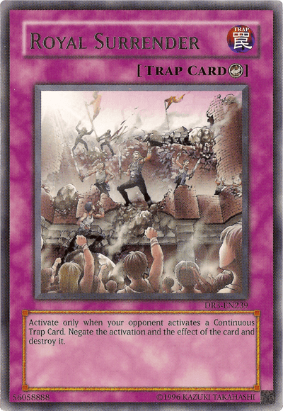 Royal Surrender [DR3-EN239] Rare - POKÉ JEUX