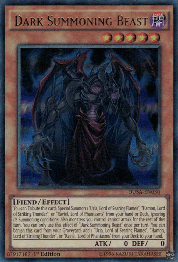 Dark Summoning Beast [DUSA-EN030] Ultra Rare - POKÉ JEUX
