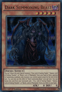 Dark Summoning Beast [DUSA-EN030] Ultra Rare - POKÉ JEUX