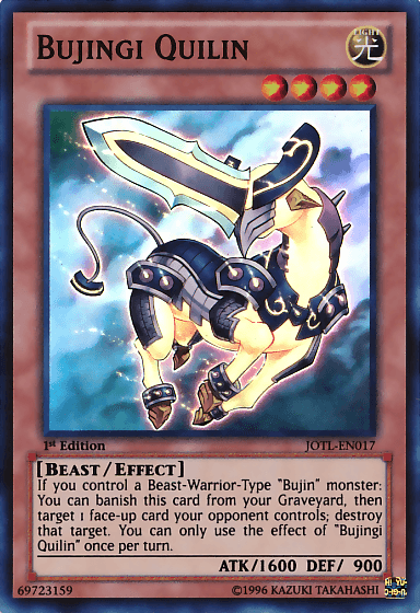 Bujingi Quilin [JOTL-EN017] Super Rare - POKÉ JEUX