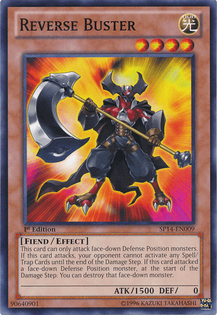 Reverse Buster [SP14-EN009] Common - POKÉ JEUX