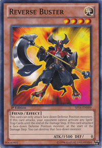 Reverse Buster [SP14-EN009] Common - POKÉ JEUX