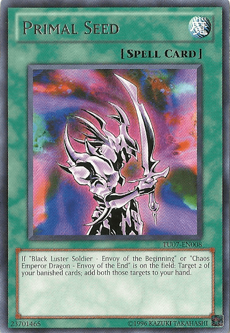 Primal Seed [TU07-EN008] Rare - POKÉ JEUX