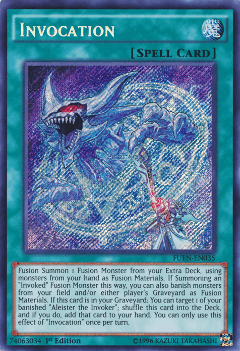 Invocation [FUEN-EN035] Secret Rare - POKÉ JEUX