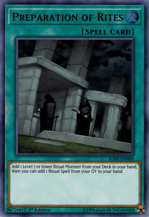 Preparation of Rites [BLRR-EN088] Ultra Rare - POKÉ JEUX