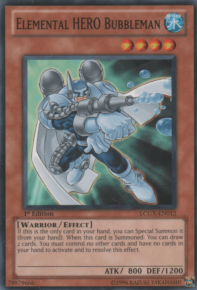 Elemental HERO Bubbleman [LCGX-EN012] Common - POKÉ JEUX