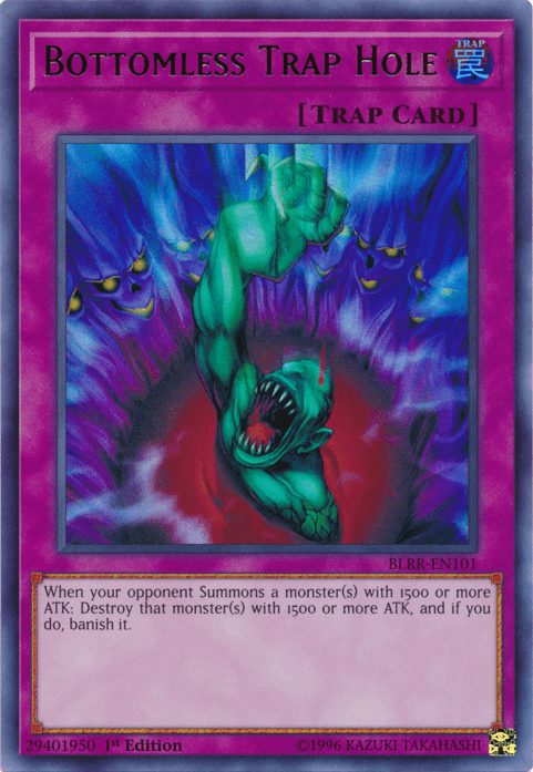 Bottomless Trap Hole [BLRR-EN101] Ultra Rare - POKÉ JEUX