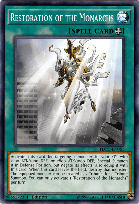 Restoration of the Monarchs [FLOD-EN061] Common - POKÉ JEUX