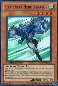 Elemental Hero Stratos [CT07-EN006] Super Rare - POKÉ JEUX