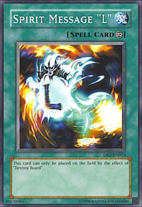 Spirit Message "L" [DB2-EN025] Common - POKÉ JEUX