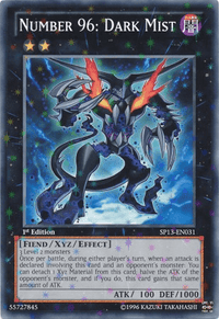 Number 96: Dark Mist [SP13-EN031] Starfoil Rare - POKÉ JEUX