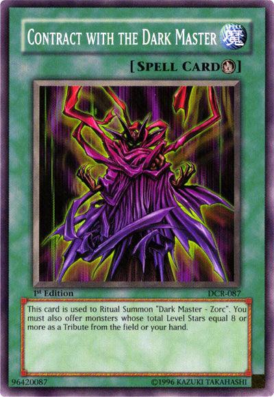 Contract with the Dark Master [DCR-087] Common - POKÉ JEUX