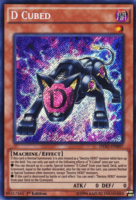 D Cubed [DESO-EN007] Secret Rare - POKÉ JEUX
