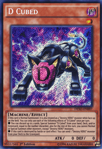 D Cubed [DESO-EN007] Secret Rare - POKÉ JEUX