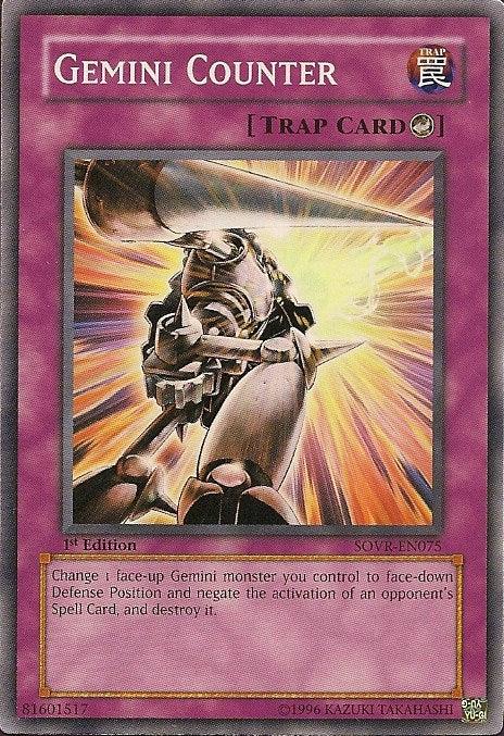 Gemini Counter [SOVR-EN075] Common - POKÉ JEUX