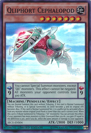Qliphort Cephalopod [SECE-ENS04] Super Rare - POKÉ JEUX