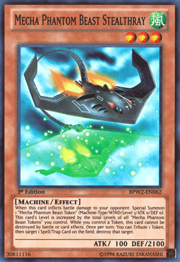 Mecha Phantom Beast Stealthray [BPW2-EN062] Super Rare - POKÉ JEUX