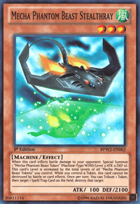 Mecha Phantom Beast Stealthray [BPW2-EN062] Super Rare - POKÉ JEUX