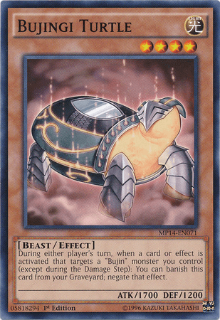Bujingi Turtle [MP14-EN071] Common - POKÉ JEUX