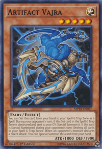 Artifact Vajra [MP18-EN027] Common - POKÉ JEUX