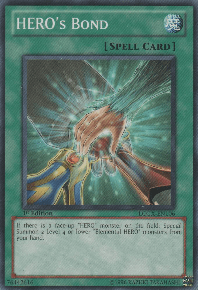 HERO'S Bond [LCGX-EN106] Common - POKÉ JEUX