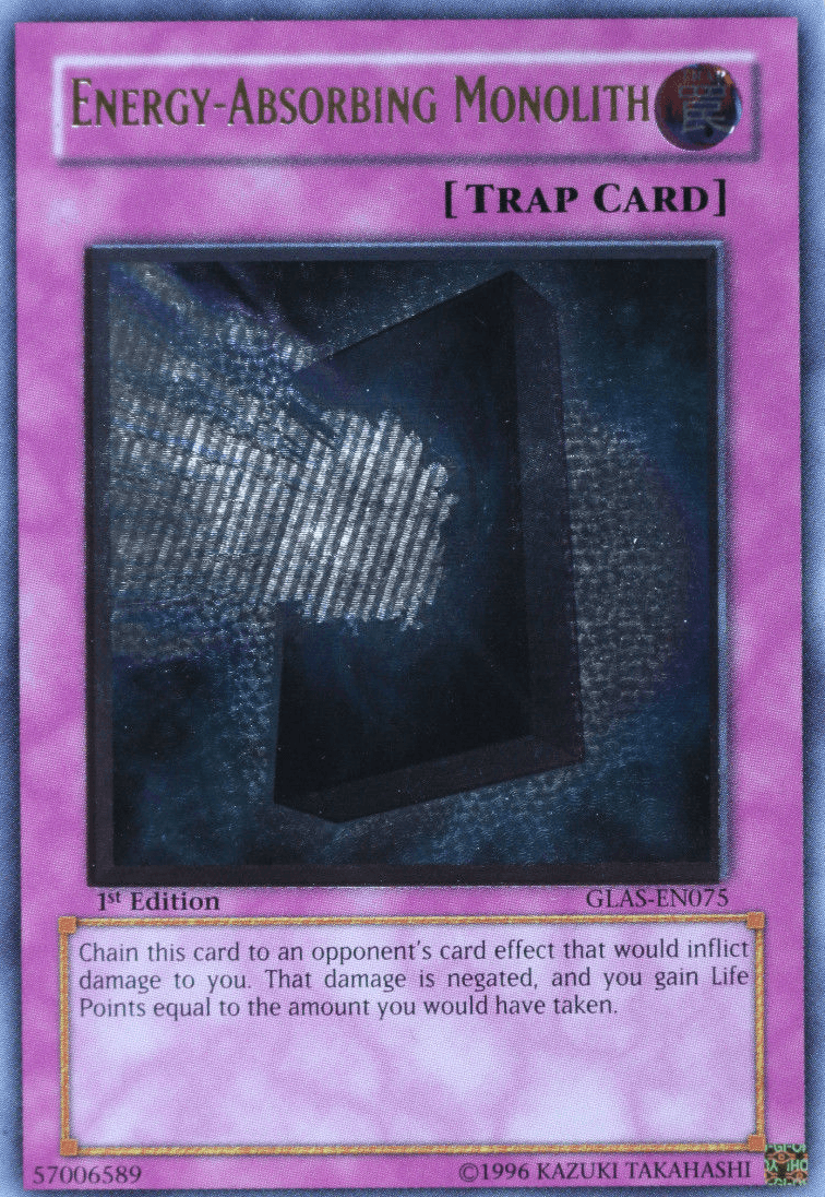 Energy-Absorbing Monolith [GLAS-EN075] Ultimate Rare - POKÉ JEUX