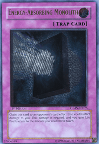 Energy-Absorbing Monolith [GLAS-EN075] Ultimate Rare - POKÉ JEUX