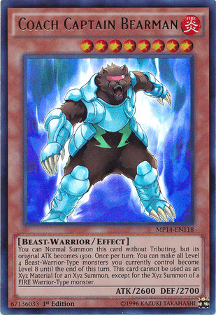 Coach Captain Bearman [MP14-EN118] Ultra Rare - POKÉ JEUX