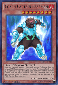Coach Captain Bearman [MP14-EN118] Ultra Rare - POKÉ JEUX
