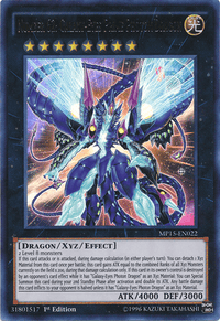 Number 62: Galaxy-Eyes Prime Photon Dragon [MP15-EN022] Ultra Rare - POKÉ JEUX
