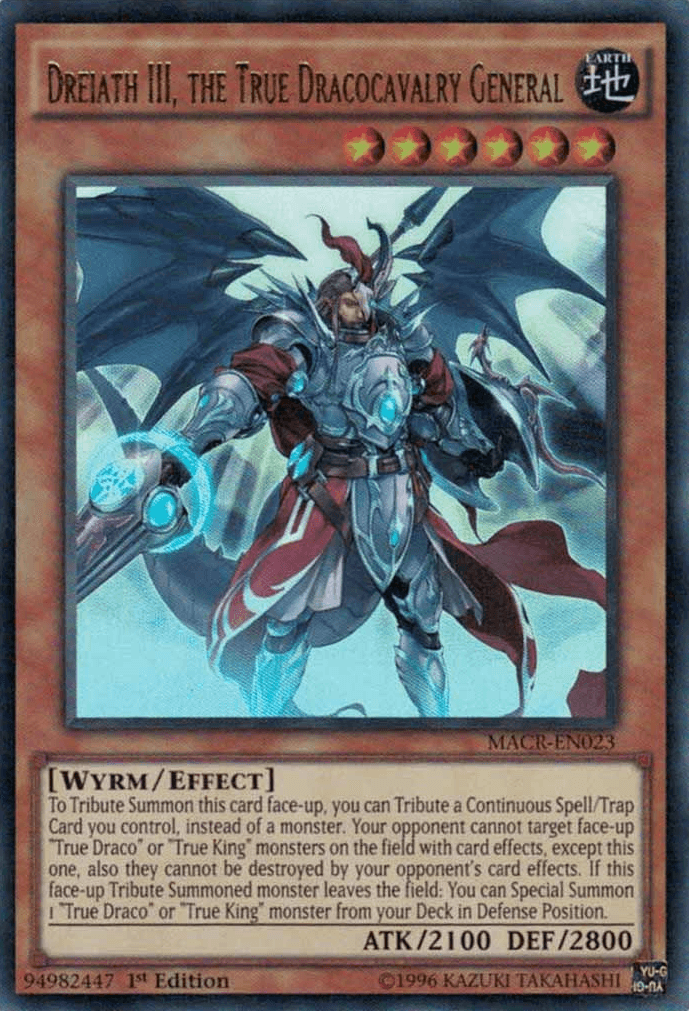 Dreiath III, the True Dracocavalry General [MACR-EN023] Ultra Rare - POKÉ JEUX