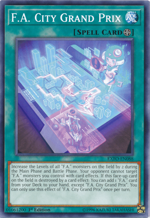 F.A. City Grand Prix [EXFO-EN088] Common - POKÉ JEUX