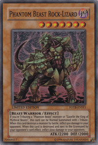 Phantom Beast Rock-Lizard [FOTB-ENSE1] Super Rare - POKÉ JEUX