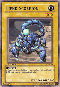 Fiend Scorpion [AST-059] Common - POKÉ JEUX