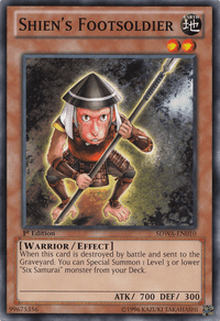 Shien's Footsoldier [SDWA-EN010] Common - POKÉ JEUX