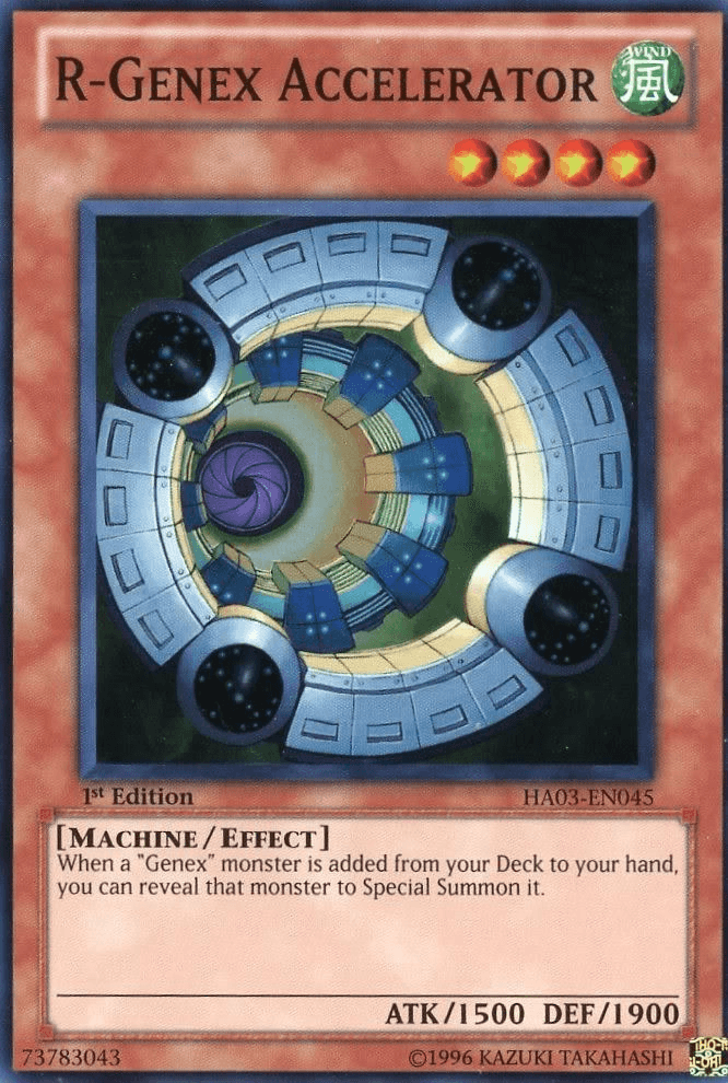 R-Genex Accelerator [HA03-EN045] Super Rare - POKÉ JEUX