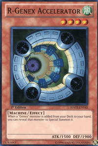 R-Genex Accelerator [HA03-EN045] Super Rare - POKÉ JEUX