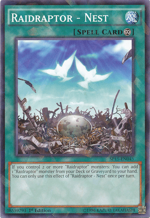Raidraptor - Nest [SP15-EN045] Shatterfoil Rare - POKÉ JEUX