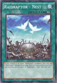 Raidraptor - Nest [SP15-EN045] Shatterfoil Rare - POKÉ JEUX