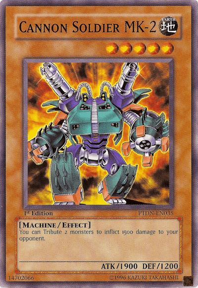Cannon Soldier MK-2 [PTDN-EN035] Common - POKÉ JEUX