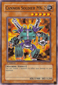 Cannon Soldier MK-2 [PTDN-EN035] Common - POKÉ JEUX